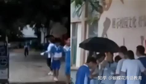 学生没订餐，被学校赶出教室，淋着雨吃饭！网友：这吃相也忒难看 知乎