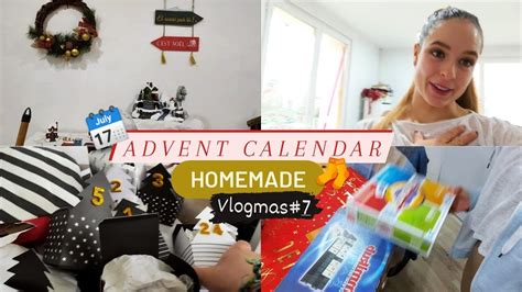 Advent Calendar Homemade Vlogmas Youtube