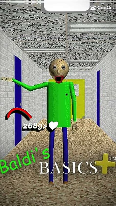 Baldis Basics Plus😁 Shorts Capcut Baldisbasicsplus Gameplay Youtube