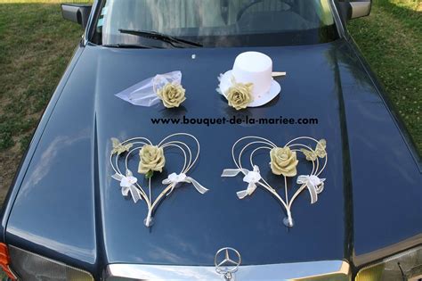 D Coration De Decoration Voiture Mariage Mariage Id Es Et Conseils