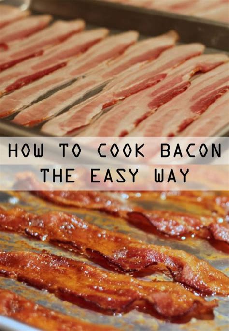 Oven Bacon Recipe The No Mess Way To Cook Bacon