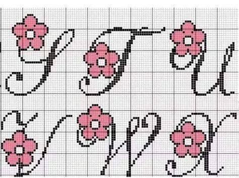 Best Alfabeti Images On Pinterest Embroidery Cross Stitch