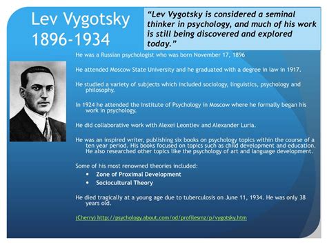 Ppt Learning Theory Vygotsky Powerpoint Presentation Free Download