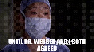 Yarn Until Dr Webber And I Both Agreed Grey S Anatomy