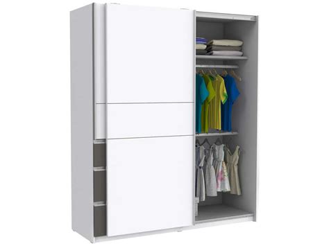 Armoire Portes Tiroirs Dorian Conforama