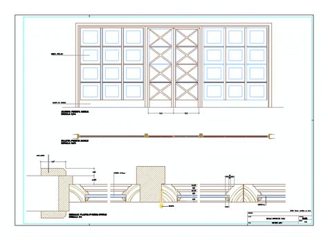 Puerta Doble En Autocad Descargar Cad Gratis Kb Bibliocad