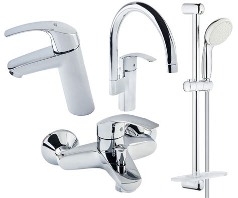 Набор смесителей 4 в 1 GROHE EUROSMART 123248MK - купить комплект ...