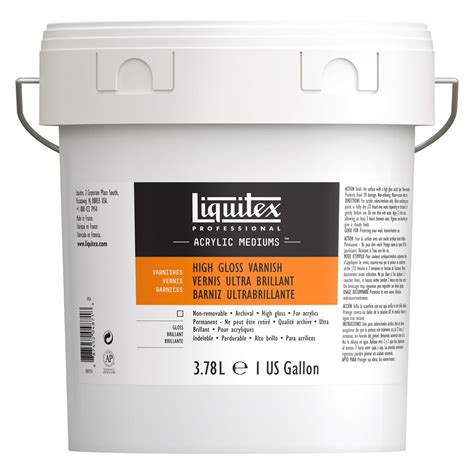 Liquitex Acrylic High Gloss Varnish 1 Gallon Bucket Jerry S Artarama