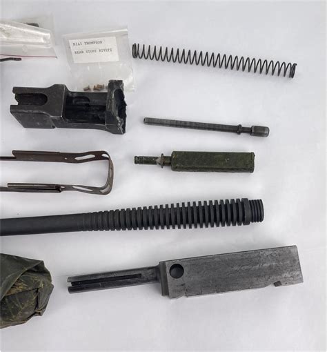 Bid Now THOMPSON SUB MACHINE GUN PARTS KIT Invalid Date MST