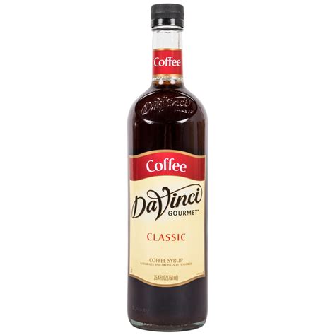 DaVinci Gourmet 750 ML Coffee Classic Coffee Flavoring Syrup