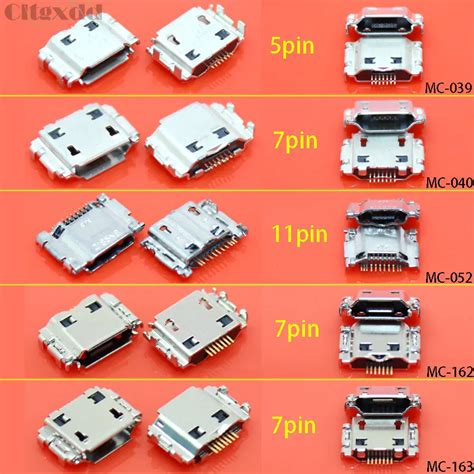 Cltgxdd 10 Adet Mikro Usb Jack Soketli Konnekt R Di I 11 7 5 Pin Arj