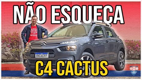 CITROËN C4 CACTUS 2023 TUDO QUE VOCÊ PRECISA SABER Turbo Top de linha