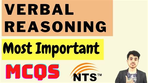 Verbal Reasoning Mcqs Tricks To Solve Verbal Ability Mcqs Nts Gat