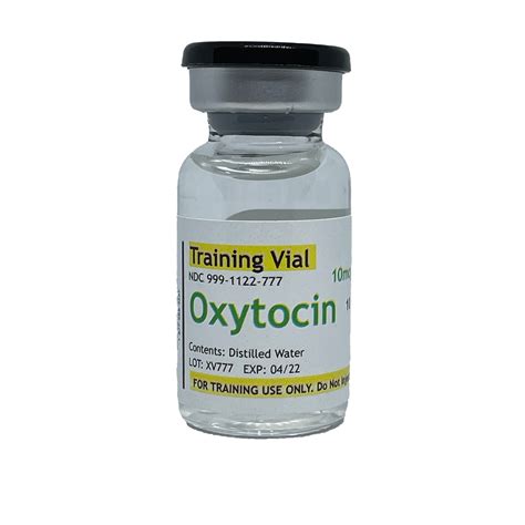 Training Vial Oxytocin 10 Mcgml 10ml Vial Mockmeds