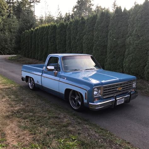 76 1976 C10 2wd Squarebody 73 87 Lowered Air Ride Swb Bags 20s Hot