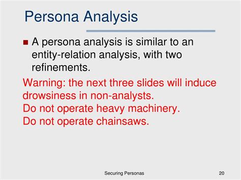 Ppt Securing Personas Powerpoint Presentation Free Download Id1657151