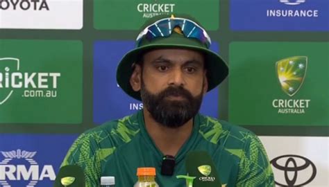 AUS Vs PAK Hafeez Backs Senior Players Rules Out Major Changes After