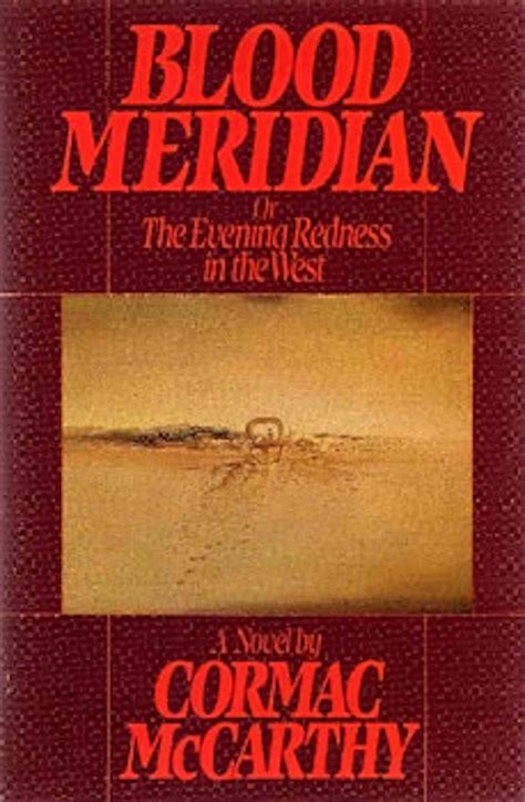 How Many Chapters In Blood Meridian 1