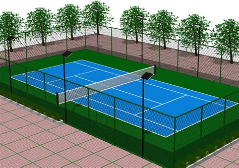 Tennis Court Lights - Open Lighting Product Directory (OLPD)