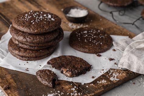 Einfache Plätzchen Schoko Schoko Nuss Hirse Cookies Kochtrotz