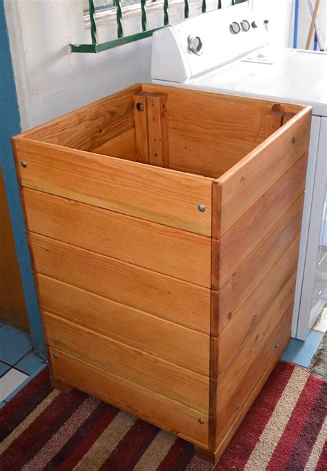 Wood Laundry Hamper