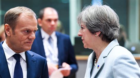 Brexit Donald Tusk Nennt Londons Verhandlungsposition Pure Illusion