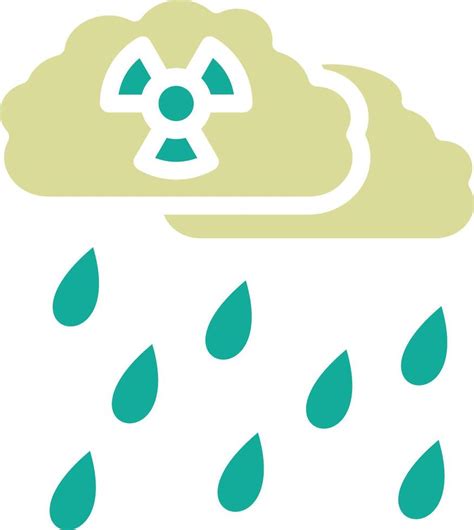 Acid Rain Vector Icon 37877355 Vector Art At Vecteezy