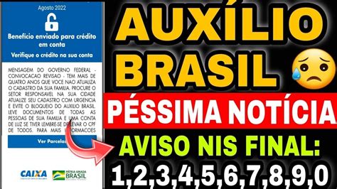 Aux Lio Brasil Setembro Aviso Urgente Nis Nova Revis O