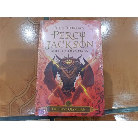 Jual Novel Percy Jackson And The Olympians 5 The Last Olympian Rick