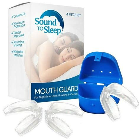 Soundtosleep Dental Mouth Guard Stops Teeth Grinding Bruxism Tmj And Eliminates Teeth Clenching