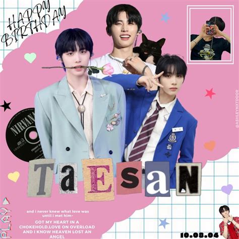 taesan bnd birthday poster birthday happy birthday
