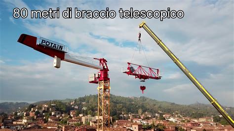 Montaggio Gru Edile Presso Bologna Centro YouTube