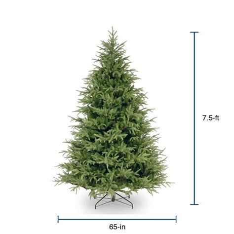 National Tree Company 75 Ft Frasier Fir Traditional Artificial Christmas Tree In The Artificial