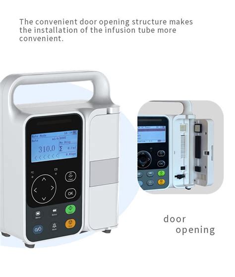 Medical Equipment Injection Pump Single Channel Double Channel Syringe