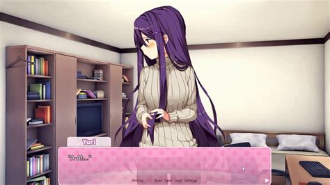 Yuri S At Our House Doki Doki Literature Club Part 8 Youtube