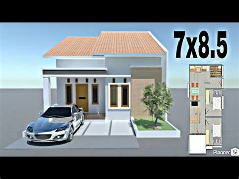 Desain Rumah Ukuran 7x8 5 Yang Lagi Rame D Cari YouTube