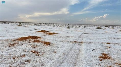 Deserto Saudita Fica Coberto Por Neve Pela Vez Na Hist Ria Portal