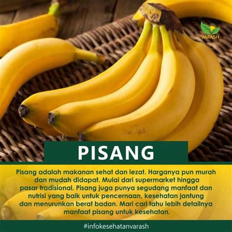 Manfaat Buah Pisang Bagi Kesehatan Homecare24