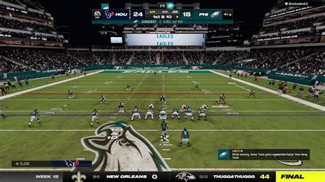 Madden 24 Texans Vs Eagles Peewee League Youtube