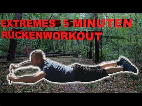 Extremes Minuten R Cken Workout Youtube