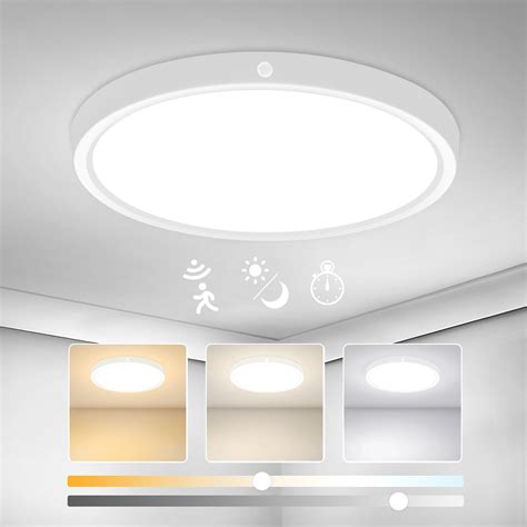 Blnan Motion Sensor Ceiling Light Wired Inch K K K