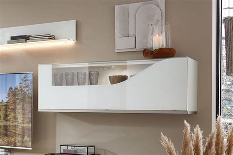 Leonardo Living Curve Wohnwand In Bianco Wei M Bel Letz