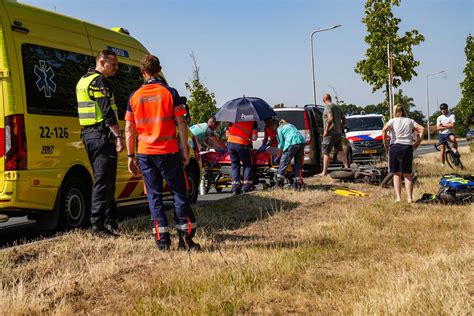 Motorrijder Schuift Onderuit En Raakt Ernstig Gewond Brabant