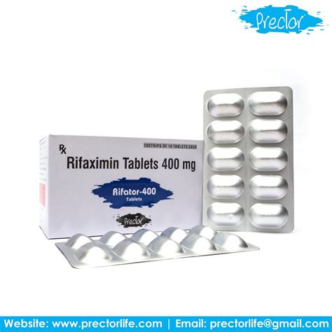 Rifaximin 400 Mg Tablets At Rs 399 Box In Chandigarh ID 26412093048