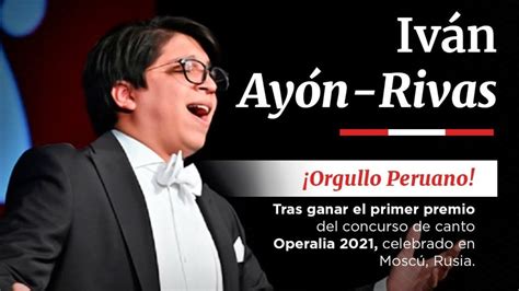 Peruvian Tenor Iv N Ay N Rivas Won Operalia Youtube