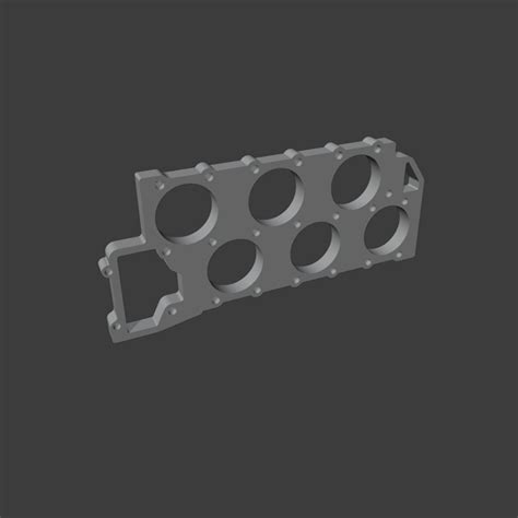 Free Obj File Vr6 And V6 Gasket 3d Keyring 🗝️・object To Download And To 3d Print・cults