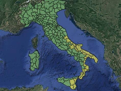 Allerta Meteo Gialla Per Maltempo Domenica 13 Novembre Lelenco Delle