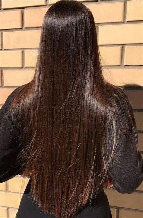 Pin De J Oj Em S Pecial Cabelo Grande Cabelo Longo Cabelo Castanho Liso