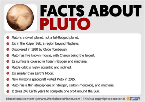 Facts about Pluto