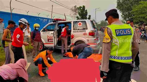 Tabrak Lari Mojokerto Pengendara Motor Tewas Di Jalan